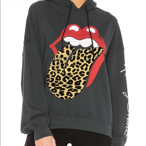 daydreamer x free people Rolling Stones hooded sweatshirt - Picture 3 of 4